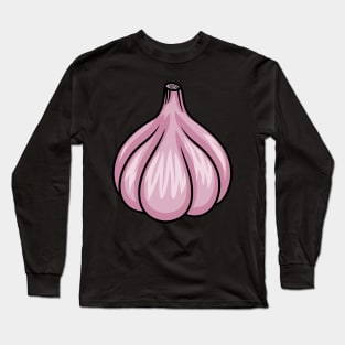 Whole Garlic Bulb | Aromatic herbs Long Sleeve T-Shirt